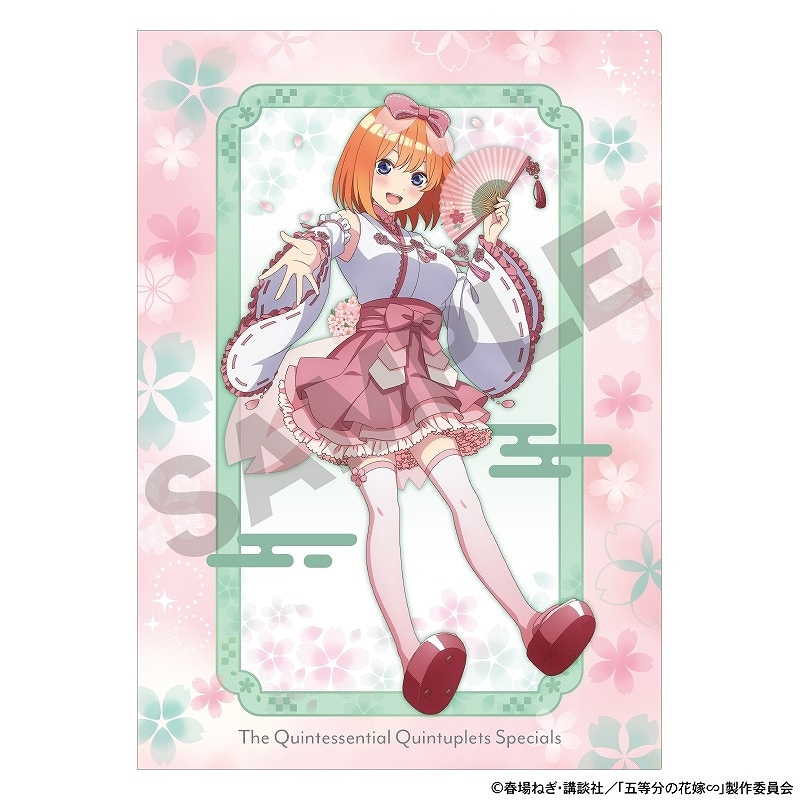 五等分の花嫁 シングルクリアファイル＿中野四葉/桜巫女