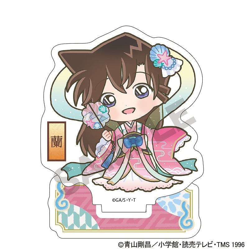 名探偵コナン 江戸川コナン 毛利蘭 アクリルキーホルダー 読売ジャイアンツ