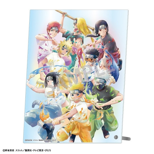 NARUTO ニジゲンノモリ アクリルキーホルダー ネジ サスケ