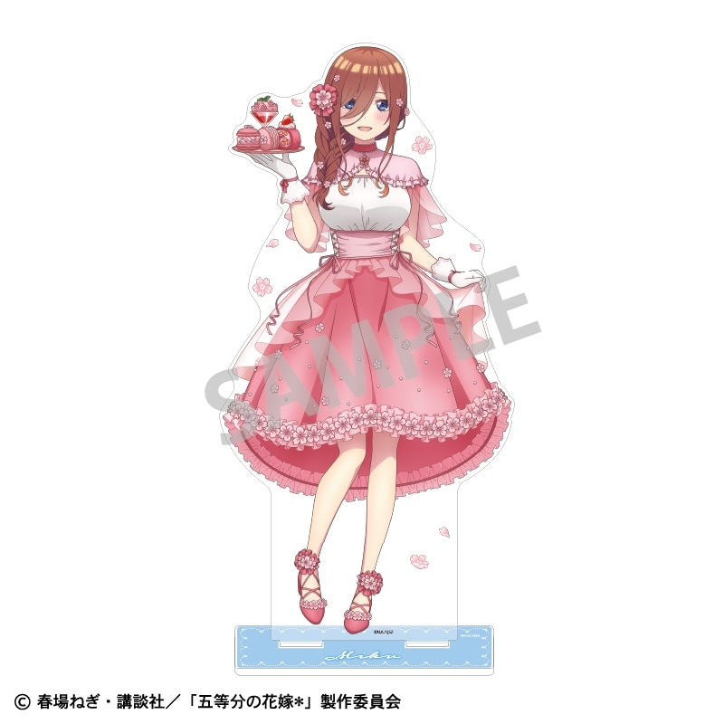 五等分の花嫁　中野三玖グッズ　まとめ売り　アクリルスタンド等 グッズ-スタンドポップ】映画『五等分の花嫁』 描き下ろしイラスト