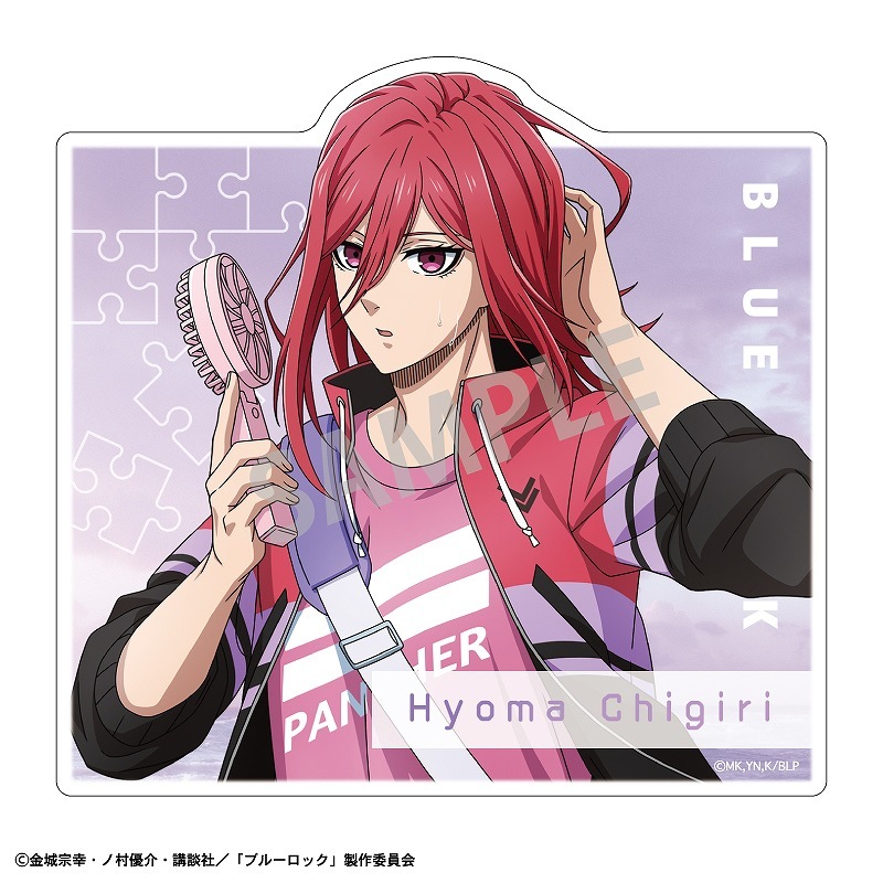 ブルーロック ダイカットステッカー＿千切 豹馬／ノスタルジー