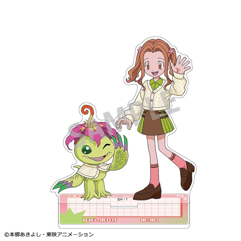 ➕デジモンアドベンチャー➕　太刀川ミミ　缶バッジ デジモン デジモンアドベンチャー 缶バッジ 太刀川ミミ パルモン