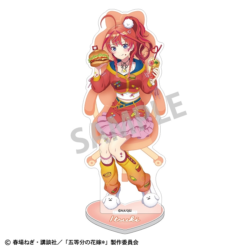 五等分の花嫁　配信者なりきり　アクリルスタンド　全種 グッズ-スタンドポップ】五等分の花嫁＊ アクリルスタンド 中野