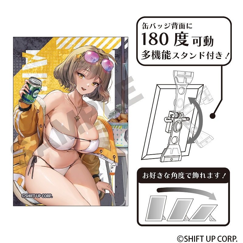 【新品】NIKKE メガニケ　ニケ　アニス　アクキー　アクスタ　缶バッジ 新品】NIKKE メガニケ ニケ アニス アクキー アクスタ 缶バッジ