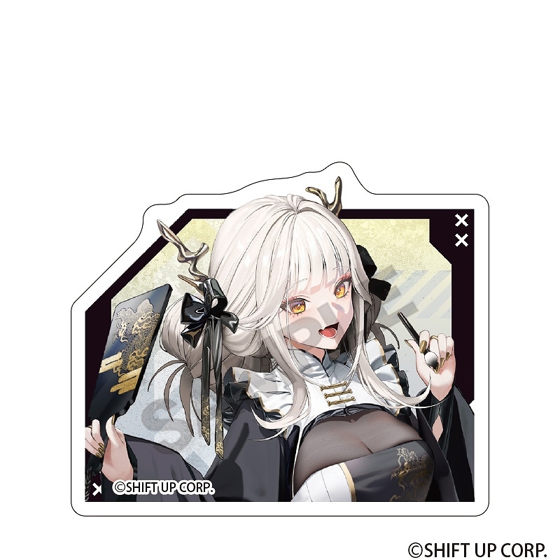 勝利の女神:NIKKE スタンドメモクリップ＿ブラン:ホワイトラビット