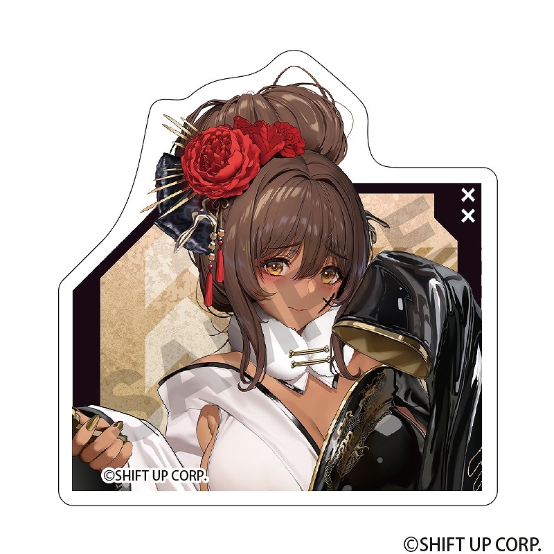 勝利の女神:NIKKE スタンドメモクリップ＿ノワール:ブラックラビット