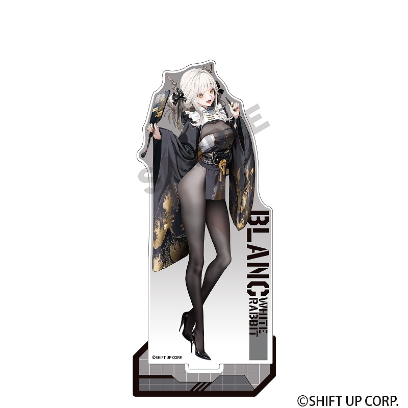 NIKKE ブラン フィギュア & アクリルスタンド & グラスセット Amazon.co.jp: 勝利の女神 NIKKE ブラン バニー アクリル