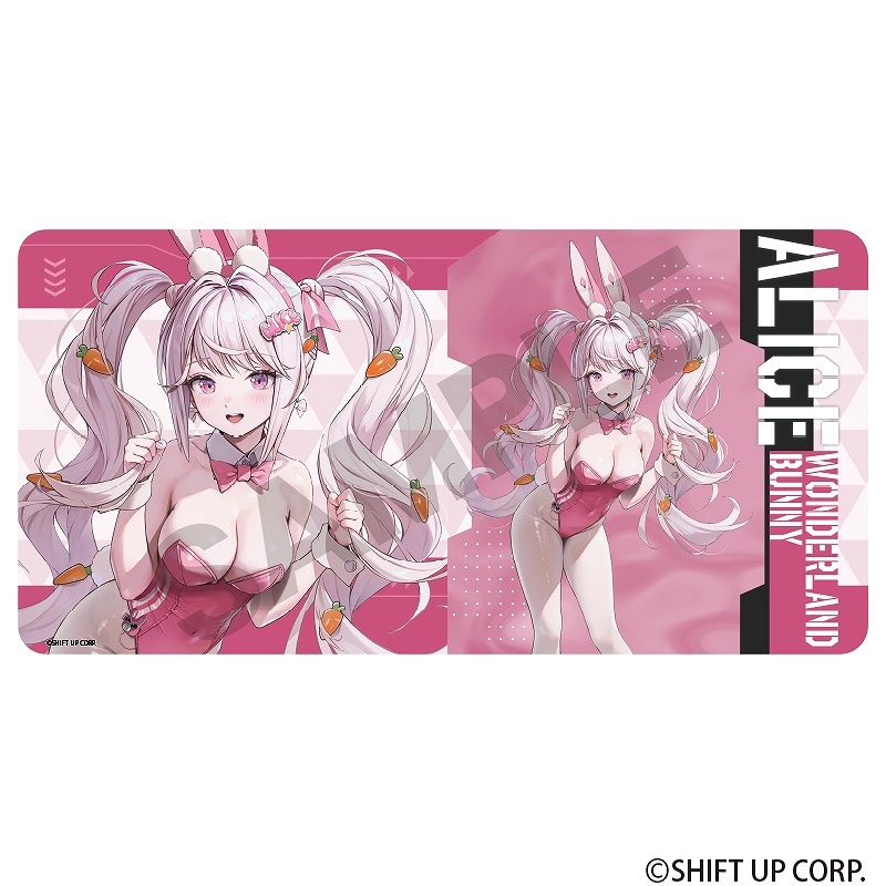 勝利の女神:NIKKE ゲーミングマウスパッド＿アリス:ワンダーランドバニー