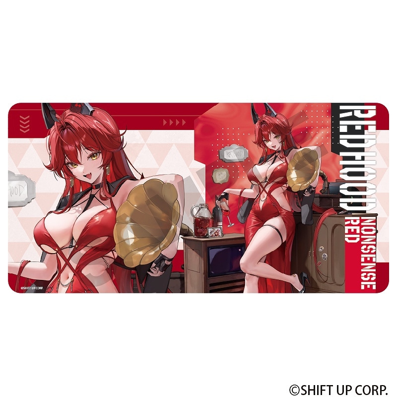 【韓国限定】勝利の女神：NIKKE ニケ 【レッドフード】マウスパッド 予約商品9月中旬発送】勝利の女神:NIKKE ゲーミングマウスパッド