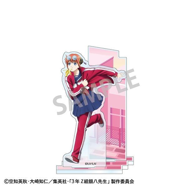 銀魂 アクリルキーホルダー＿神楽／おっこち