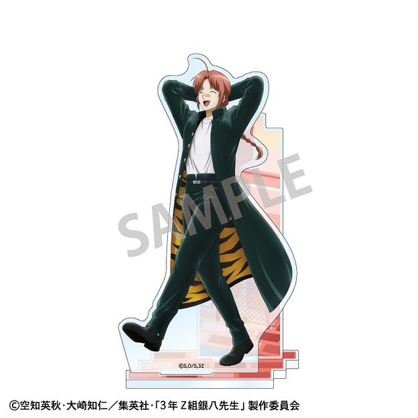 3年Z組銀八先生 アート缶バッジ＿土方 十四郎/ぷちクラ
