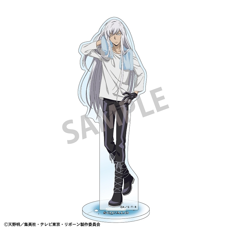 家庭教師ヒットマンREBORN! gigo限定 アクリルスタンド スクアーロ 予約商品9月中旬発送】家庭教師ヒットマンREBORN! アクリル