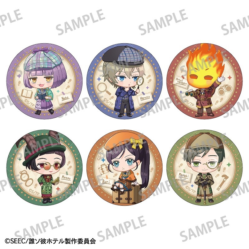 SEEC　誰ソ彼ホテル　アニメガ　ビックカメラ　アクリルスタンド　缶バッジ SEEC 誰ソ彼ホテル アニメガ ビックカメラ アクリルスタンド 缶