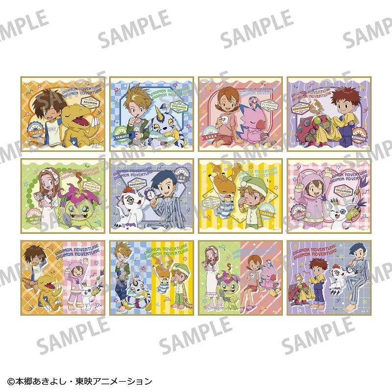 デジモンアドベンチャーtri 10周年 カラ鉄 ミニ色紙 全9種セット 予約商品9月下旬発送】デジモンアドベンチャー トレーディング