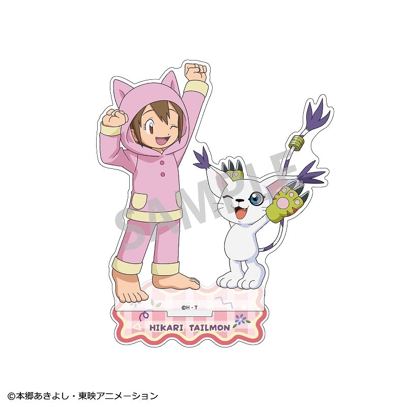 H*O様 デジモンアドベンチャー02 ヒカリ 缶バッジ アクスタ お台場 ダイバ デジモンアドベンチャー】缶バッジランダム お台場（全55種