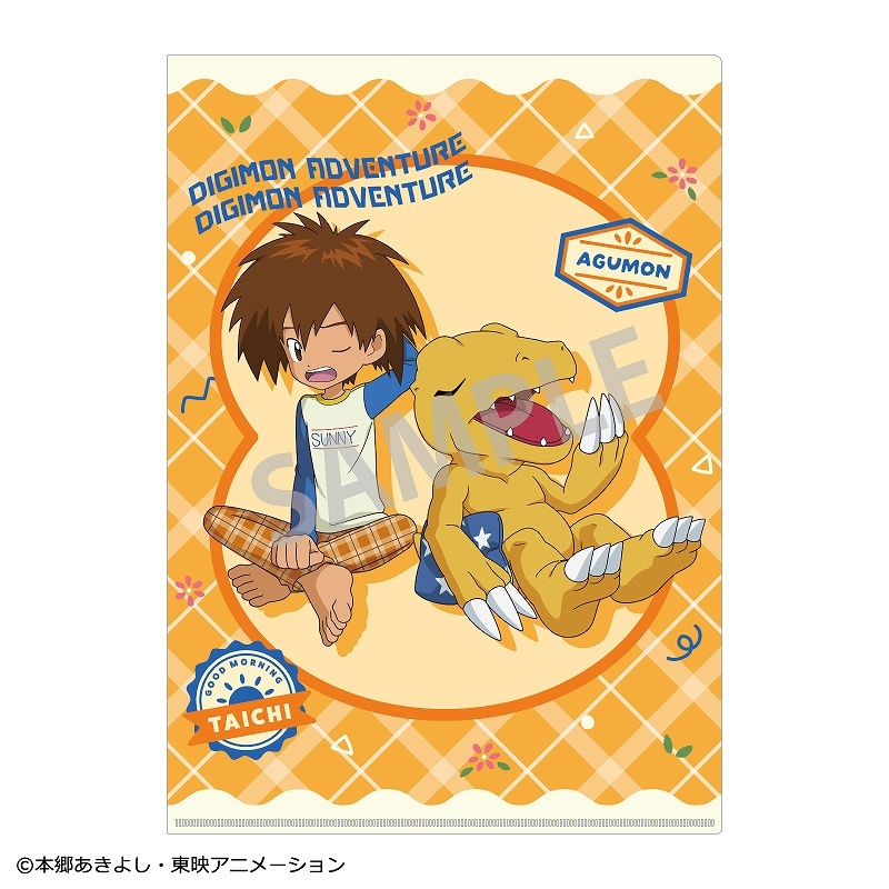 デジモンアニメーション 25周年クリアファイル 4枚セット 予約商品9月下旬発送】デジモンアドベンチャー A4シングルクリア