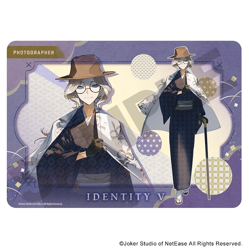 第五人格 写真家 まとめ売り 予約商品10月中旬発送】Identity V 第五人格 ラバーマット＿写真