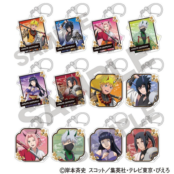 公式サイト 予約商品9月上旬発送】NARUTO-ナルト- 疾風伝 トレーディング ストラップ