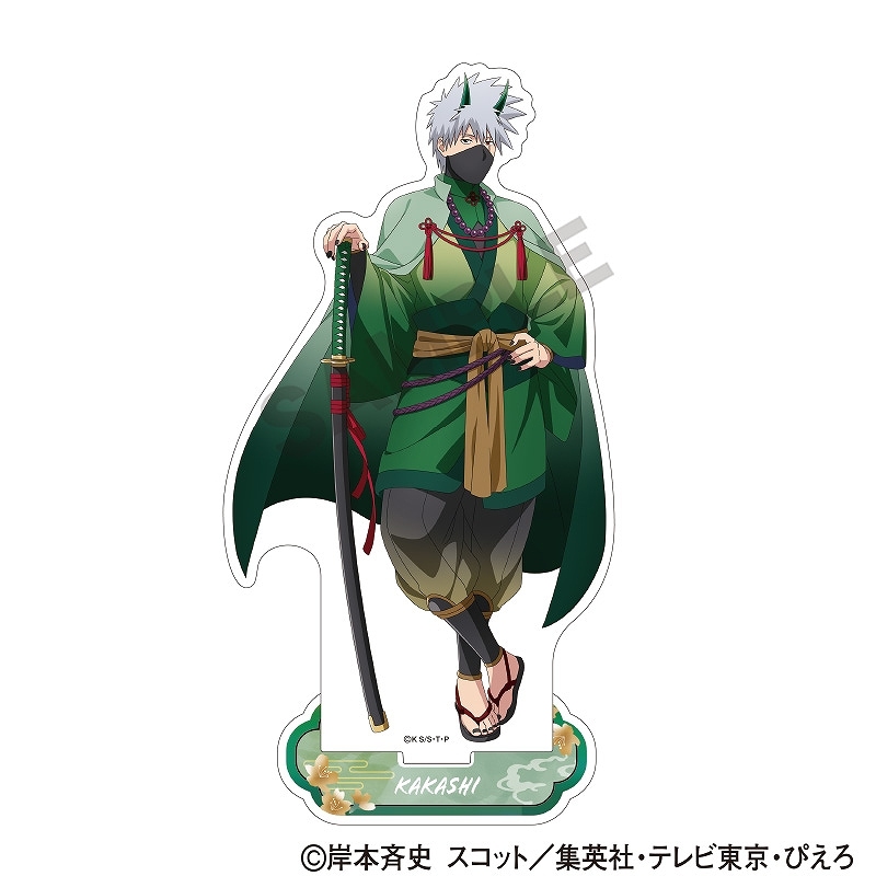 NARUTO ナルト J world アクリルスタンド　はたけカカシ NARUTO-ナルト- 疾風伝 - 描き下ろしイラスト はたけカカシ 忍者