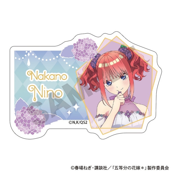 五等分の花嫁　缶バッジ　中野一花 Amazon | 五等分の花嫁∬ 缶バッジ デザイン01(中野一花/A