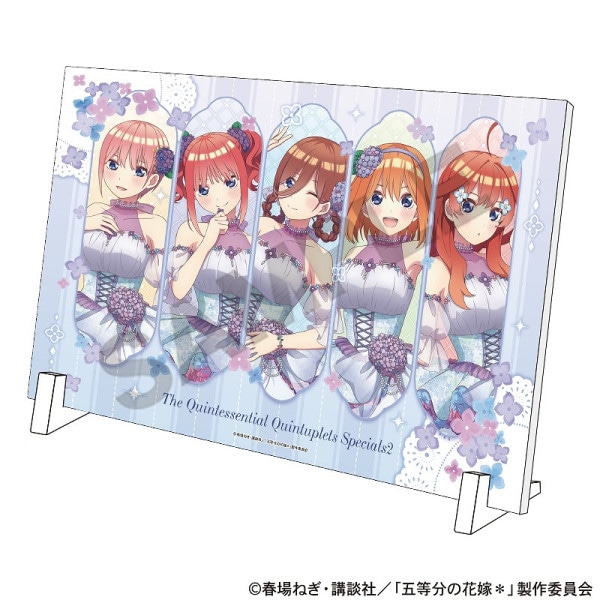五等分の花嫁　アイス屋さん　グリッター　缶バッジ　引き　43個 五等分の花嫁∽ 【BOX】トレーディンググリッター缶バッジ＿
