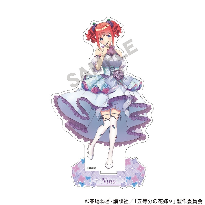 五等分の花嫁　B5キャラファイングラフ/ドレス　中野二乃　新品未使用品 予約商品9月下旬発送】五等分の花嫁＊ アクリルスタンド＿中野二