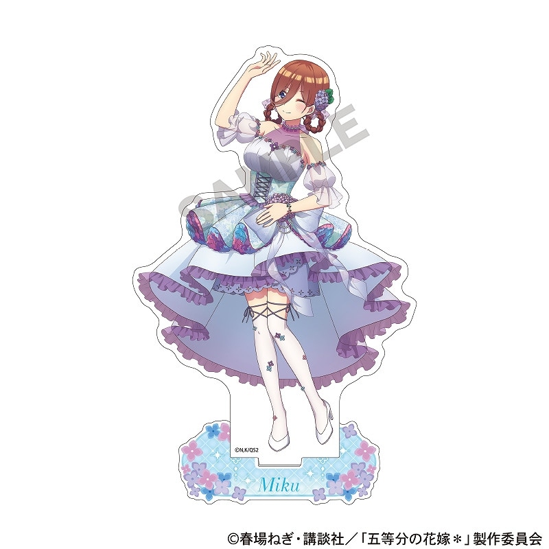 五等分の花嫁 中野三玖 アクリルスタンド 9体 予約商品9月下旬発送】五等分の花嫁* アクリルスタンド_中野三