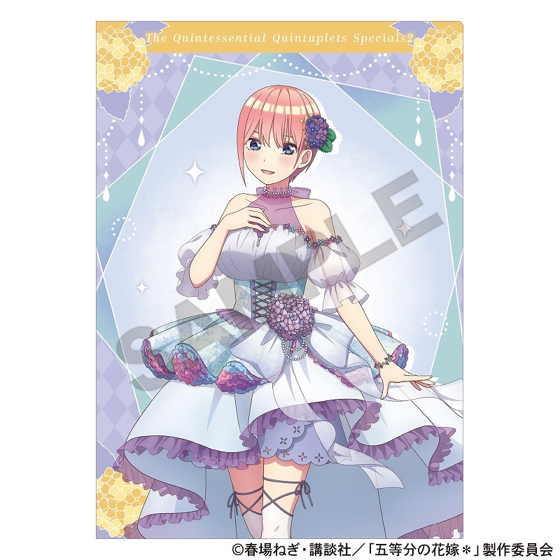 予約商品9月下旬発送】五等分の花嫁＊ シングルクリアファイル＿