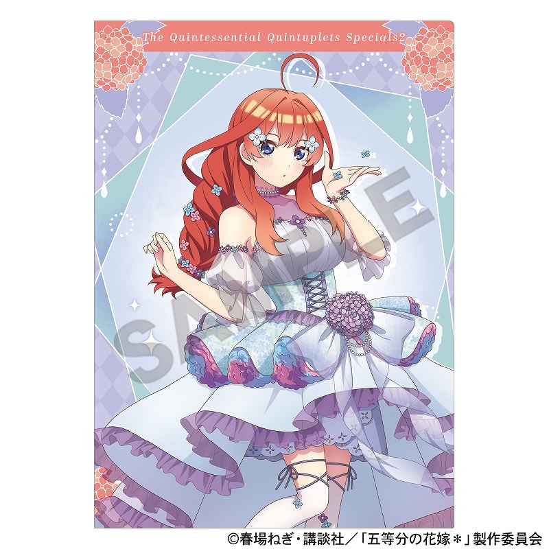 予約商品9月下旬発送】五等分の花嫁＊ シングルクリアファイル＿