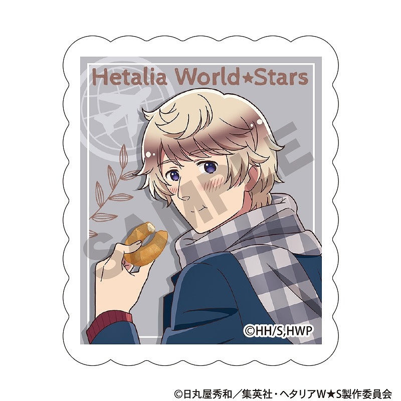 ヘタリア World☆Stars アクリルマグネット＿ロシア/食べ歩きグルメ