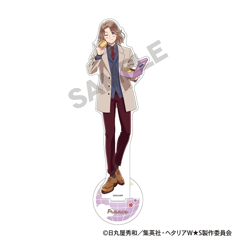 ヘタリア フランス ミニアクスタ ヘタリア アクリルスタンド 6.フランス～Suspenders Style