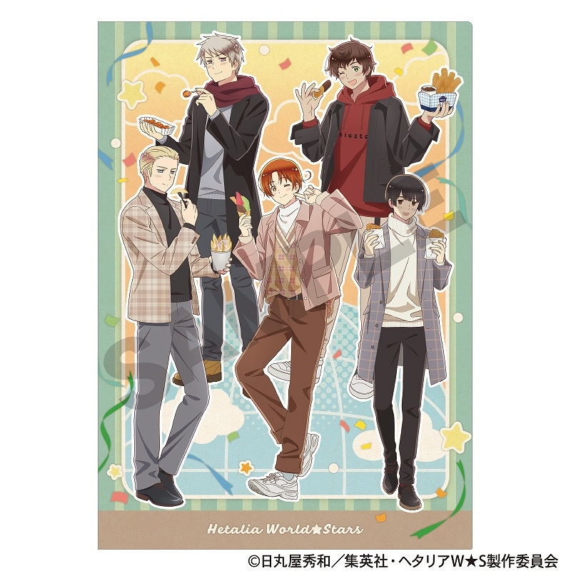 ヘタリア　World★Stars　ブラックフォーマル クリアファイルセット クリアファイルセット |アニメ「ヘタリア World☆Stars」公式サイト