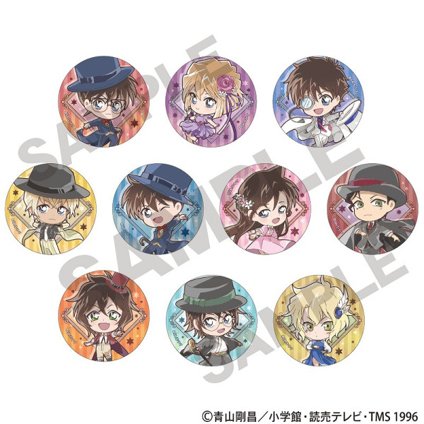 川奈つばさ 缶バッジ ミニキャラアクリルスタンド 再販予約9月下旬発送】名探偵コナン トレーディング缶バッジ＿