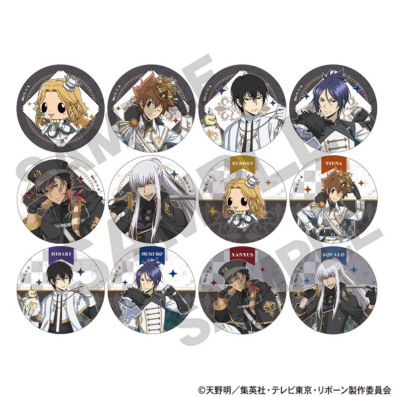 家庭教師缶バッジ 予約商品9月下旬発送】家庭教師ヒットマンREBORN