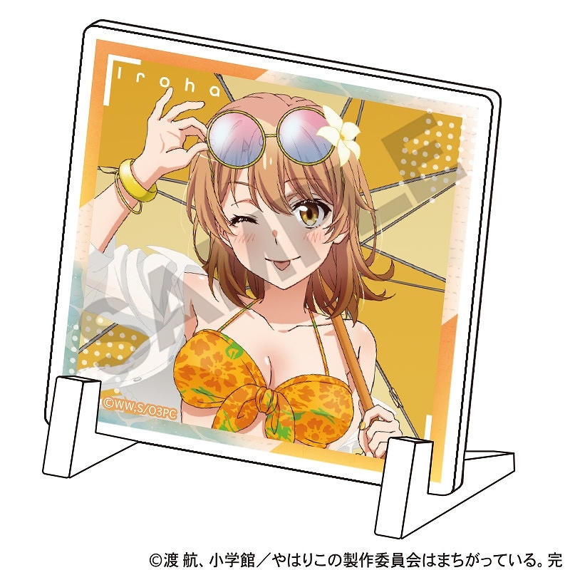 ONEPIECE　アクリルパネル　個別　コミパラデザイン　ご確認ページ⓷ やはり俺の青春ラブコメはまちがっている。完 ミニアクリルパネル＿