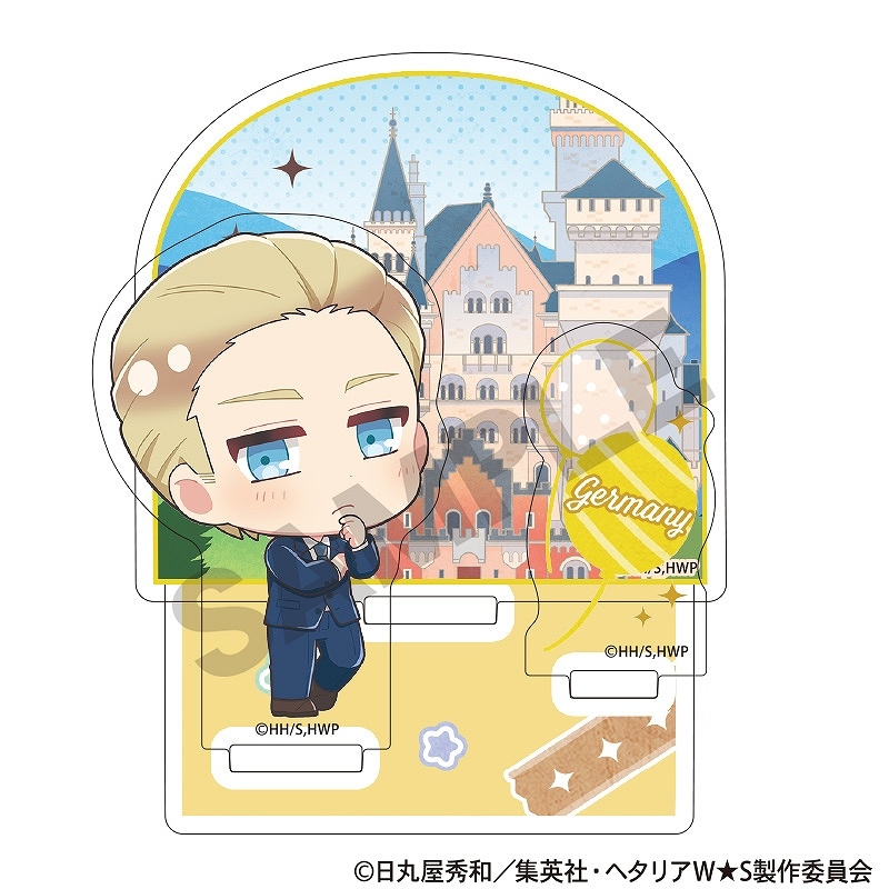 ヘタリア　アメリカ　アクスタ花束ver. Amazon.co.jp: ヘタリア WorldStars アメリカ アクリルスタンド