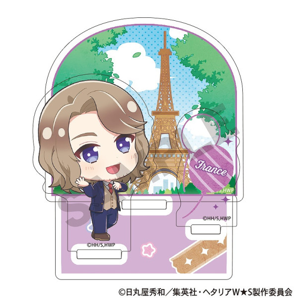 ヘタリア フランス ミニアクスタ ヘタリア アクリルスタンド 6.フランス～Suspenders Style