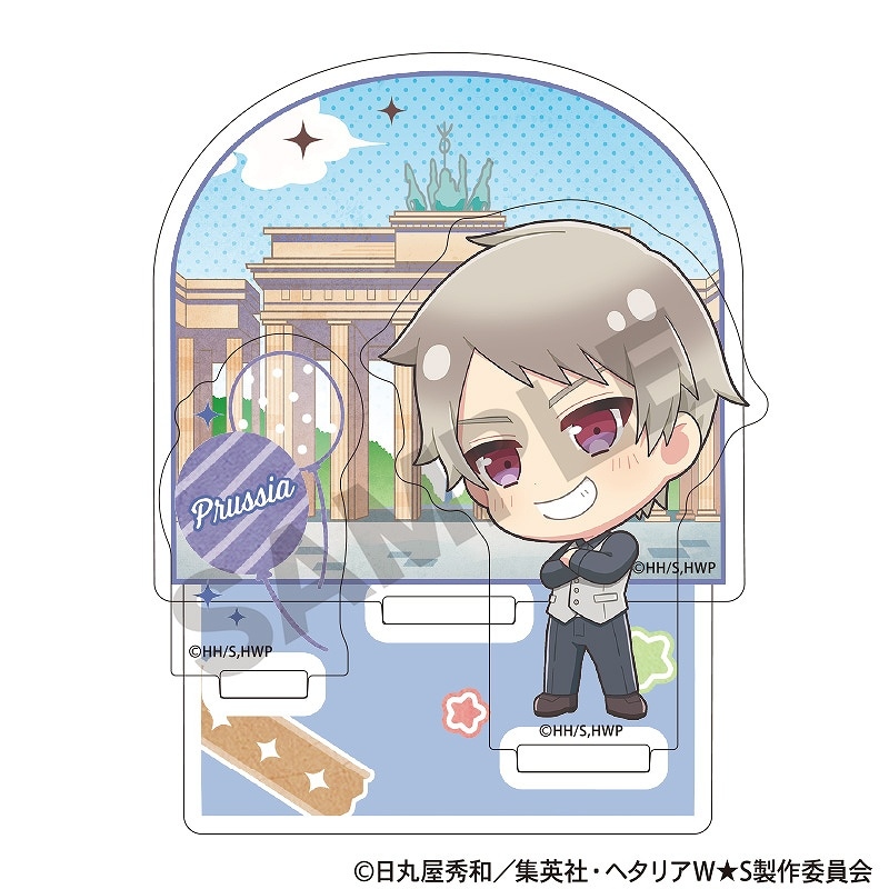 ヘタリア プロイセン アクリルスタンド 予約商品10月下旬発送】ヘタリア World☆Stars ジオラマアクリル