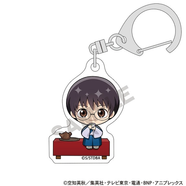 銀魂 アート缶バッジ＿土方 十四郎/ミニキャラ雪合戦