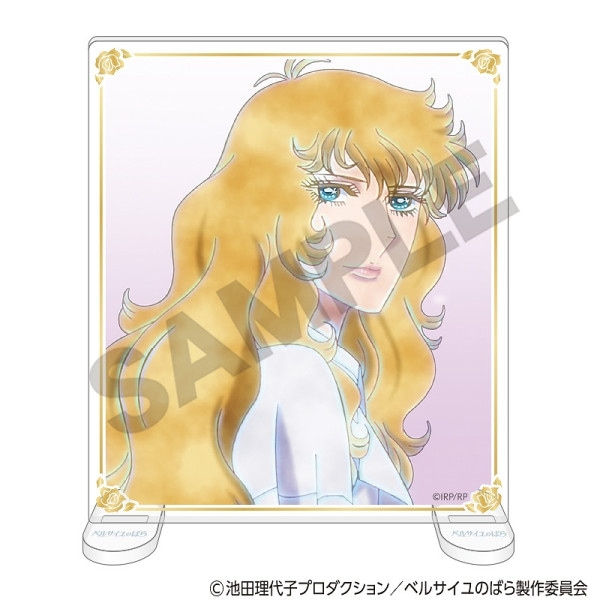 池田理代子の世界、オスカル&アンドレクリアファイル 予約商品10月下旬発送】ベルサイユのばら シングルクリア