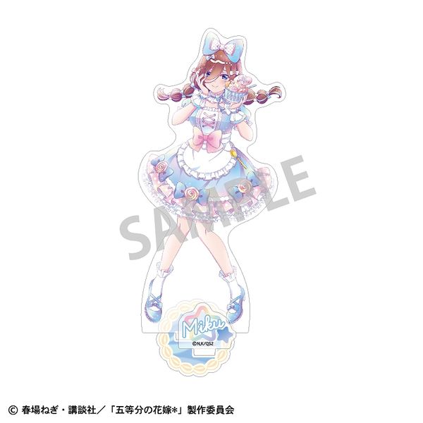 五等分の花嫁 バルーン アクリルスタンド ポストカード セット 五等分の花嫁∽ - rockin'starコラボ 描き下ろし 中野五月