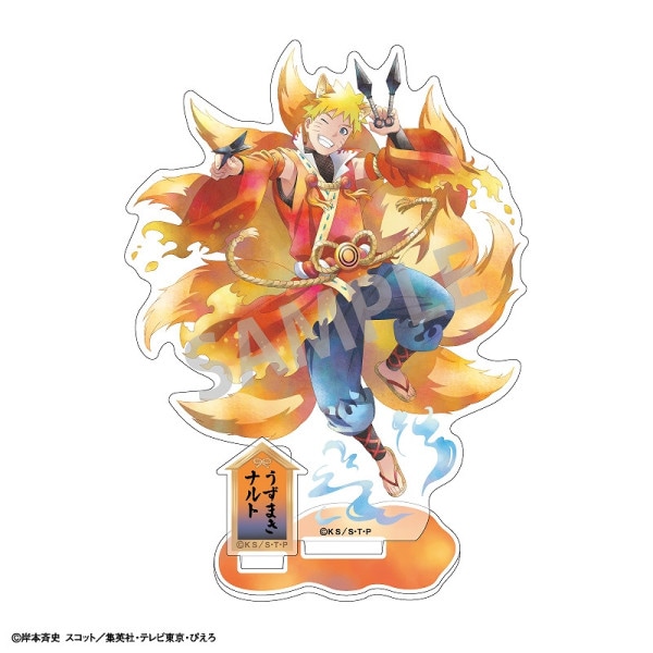 NARUTO-ナルト- 疾風伝 アート缶バッジ＿うずまきナルト/鬼