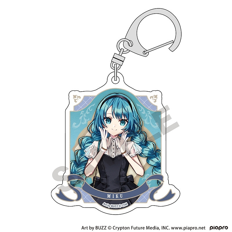 ピアプロキャラクターズ アクリルキーホルダー＿初音ミク/レトロ☆神戸2025