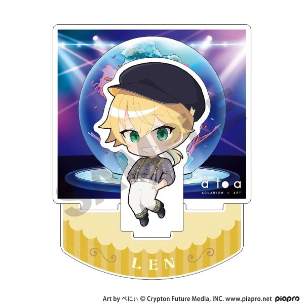 ピアプロキャラクターズ アクリルスタンド＿鏡音リン/ブラック