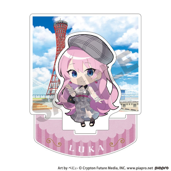 ピアプロキャラクターズ アクリルスタンド＿巡音ルカ/ブラック