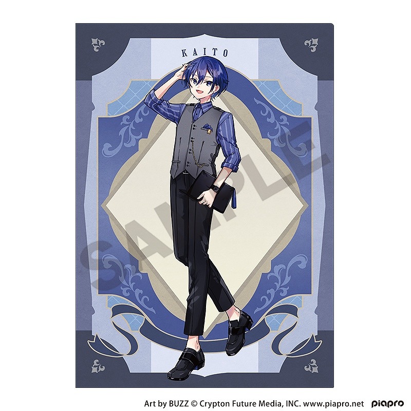 ピアプロキャラクターズ シングルクリアファイル＿KAITO/レトロ☆神戸2025