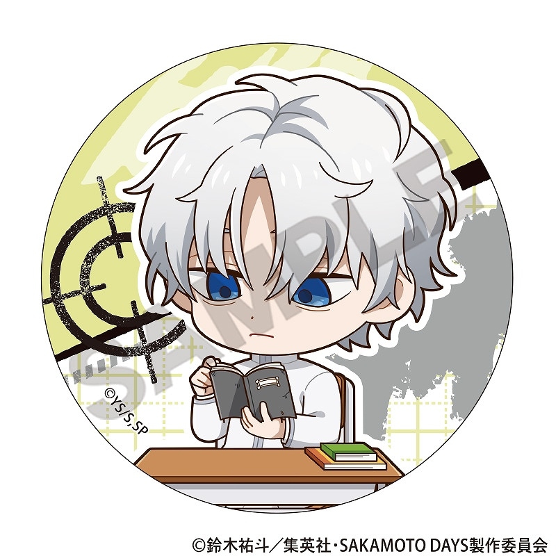 予約商品11月上旬発送】SAKAMOTO DAYS 缶バッジ＿X（スラー