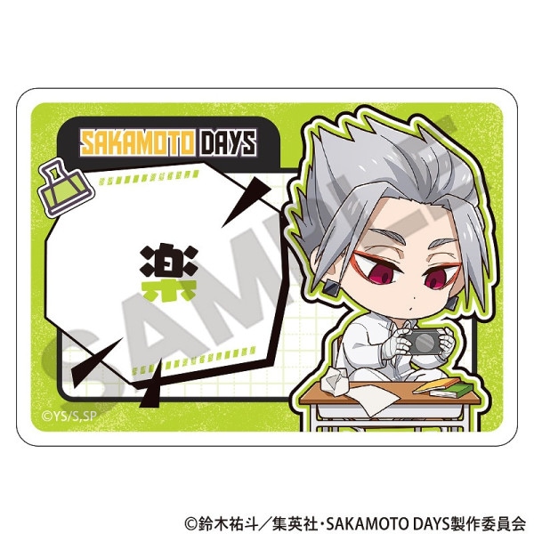 予約商品11月上旬発送】SAKAMOTO DAYS アクリルネームバッジ＿X
