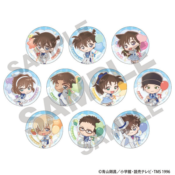 名探偵コナン ☆通販・イベント特別商品☆グリッター缶バッジ
