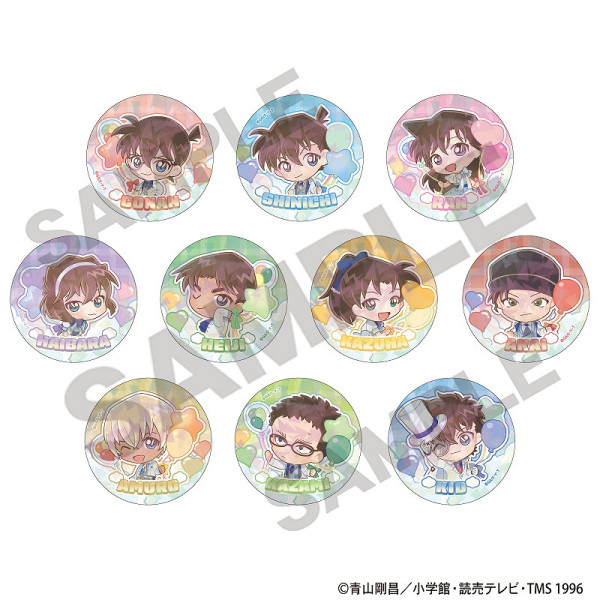 名探偵コナン まじっく快斗 ブロマイド&缶バッジセット コンプリートセット売り 名探偵コナン まじっく快斗 ブロマイド&缶バッジセット